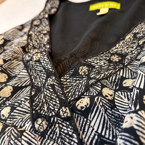 Y2K Vintage Whimsygoth Babydoll Layered Luxury Tank Dark Fairy Goth Earthy 6 - Picture 14 of 15